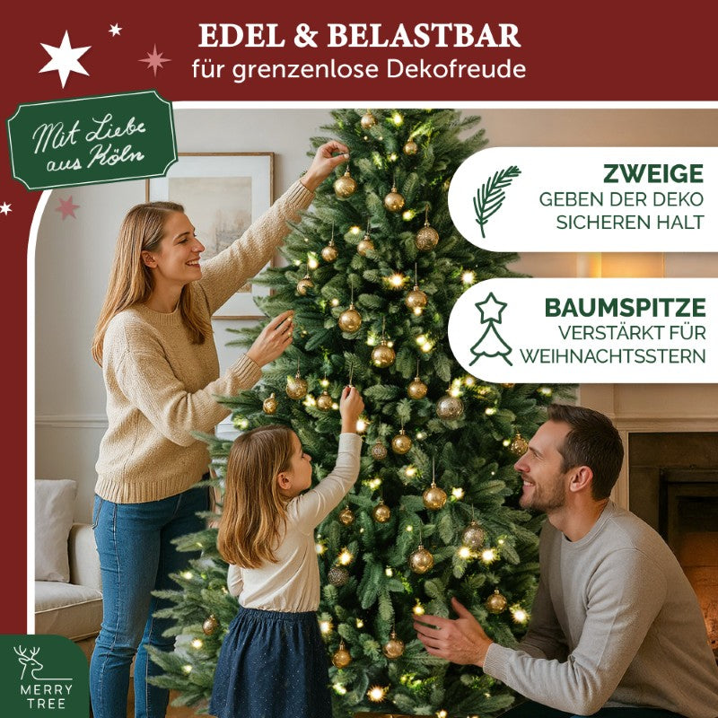 JOTUNN – Premium Weihnachtsbaum mit 100 % Spritzguss-Nadeln